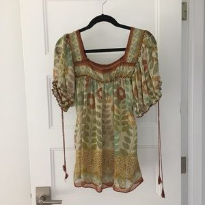 Bohemian Sheer Top